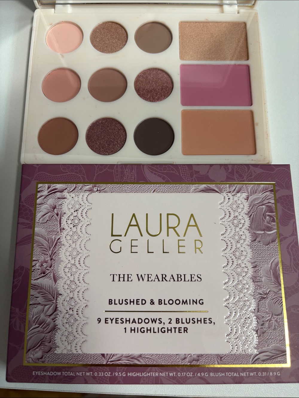 Laura Geller Wearables Eyeshadow & Cheek Palette